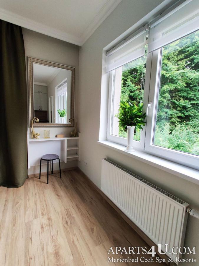 Apartment Grun Wald Mariánské Lázně Extérieur photo