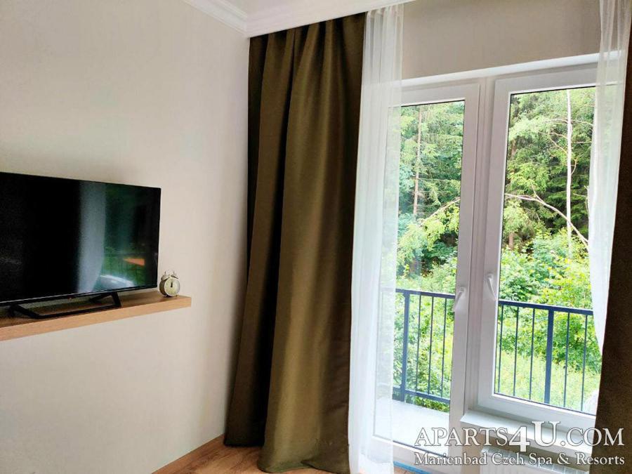 Apartment Grun Wald Mariánské Lázně Extérieur photo